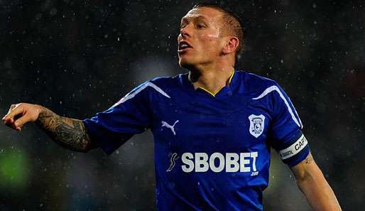 Craig Bellamy ist derzeit von Manchester City an Cardiff City ausgeliehen