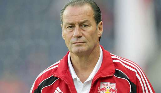 Huub Stevens arbeitet seit Anfang der Saison 2009/10 als Trainer bei Red Bull Salzburg