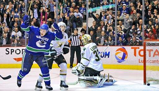 Die Vancouver Canucks haben die Dallas Stars mit 7:1 förmlich auseinandergenommen