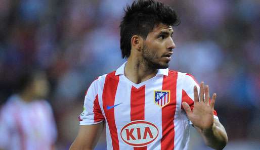 Sergio Agüero hat seinen Vertrag bei Atletico Madrid verlängert