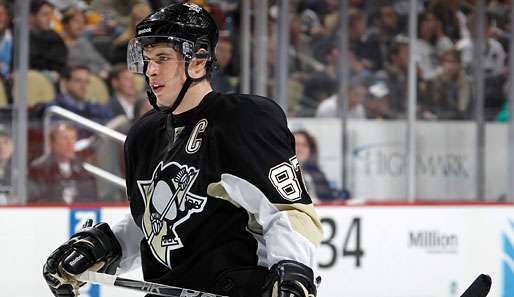 Pens-Superstar Sidney Crosby steht in dieser Saison bei 66 Scorerpunkten