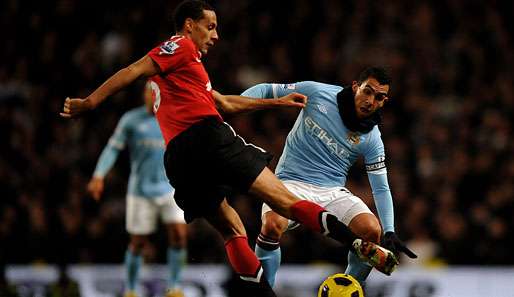 Im Hinspiel gabs ein 0:0. ManUtd kann mit einem Sieg gegen City Druck auf die Verfolger machen