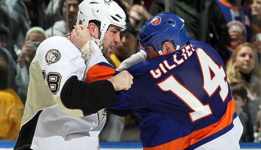 Im Match zwischen den New Yorker Islanders und den Pittsburgh Penguins gab es 346 Strafminuten