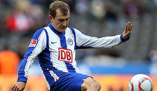 Fällt vorerst bei Hertha BSC Berlin wegen einer Kniestauchung verletzt aus: Sebastian Neumann