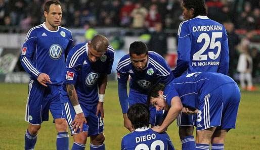 Die Wolfsburger Spieler versicherten in ihrem offenen Brief an die Fans, dass Diego nicht isoliert sei