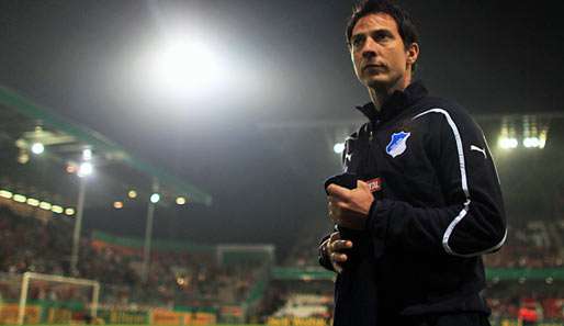 Marco Pezzaiuoli übernahm zu Beginn des Jahres das Traineramt bei 1899 Hoffenheim
