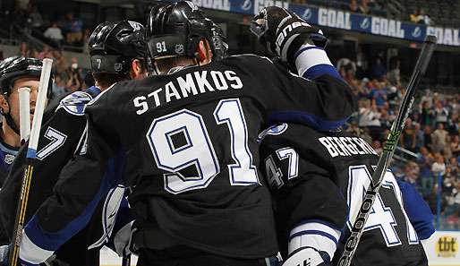 Steven Stamkos schoss beim Kantersieg gegen Phoenix sein 41. Saisontor
