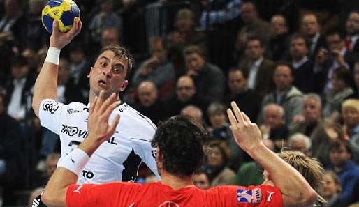 Momir Ilic vom THW Kiel war mit zehn Treffern der beste Akteur des Spiels