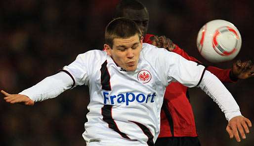 Sebastian Jung wird gegen den VfB Stuttgart wieder in der Anfangself von Eintracht Frankfurt stehen