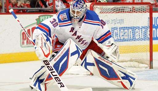 Mit seinem achten Saison-Shutout führte Henrik Lundqvist seine Rangers zum Sieg
