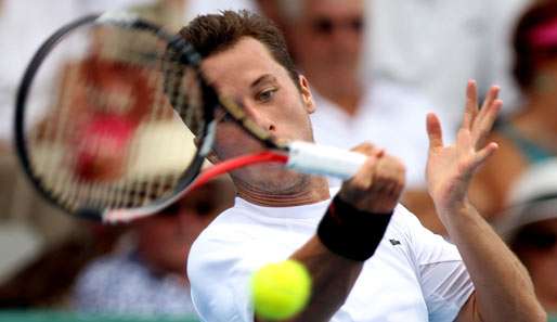 Philipp Kohlschreiber hat für das deutsche Team auf den Einzug ins Viertelfinale gewahrt