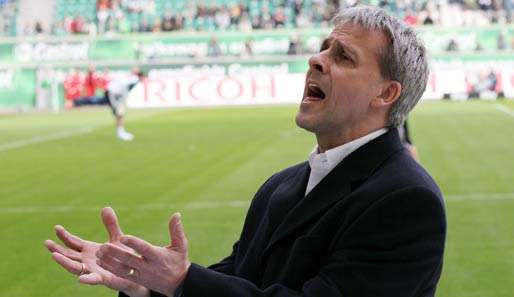Pierre Littbarski steht bei Wolfsburg vor dem Aus
