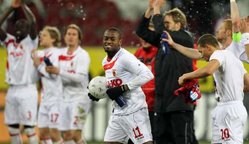 Der FC Augsburg steht derzeit dem zweiten Platz und hat beste Chancen im Aufstiegsrennen