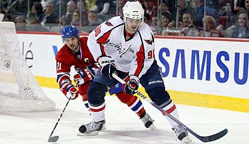 Mit seinen beiden treffern führte Center Marcus Johansson seine Capitals zum Sieg