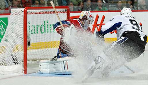 Tampa Bays Superstar Steven Stamkos konnte Habs-Goalie Carey Price nicht bezwingen