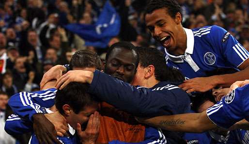 Der FC Schalke spielt im Viertelfinale der Champions League gegen Inter Mailand 