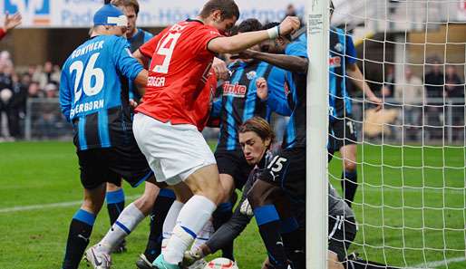 In der Hinrunde war Paderborn eines der wenigen Teams, das die Hertha bezwingen konnte 