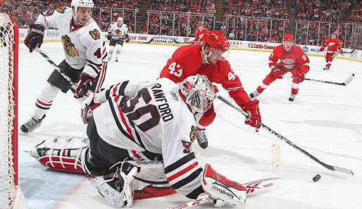 Die Chicago Blackhawks bleiben auf Platz acht in der Western Conference