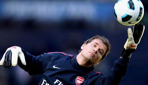 Jens Lehmann gibt sein Comeback für den  FC Arsenal zunächst bei der Reserve