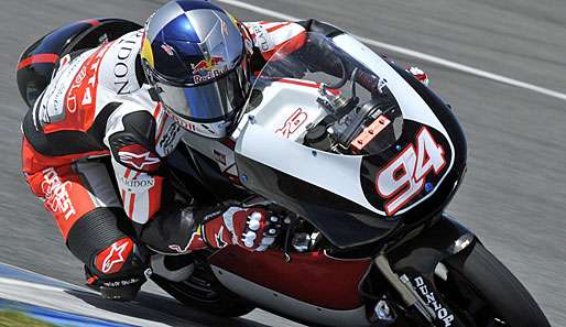 Jonas Folger ist in Jerez zum zweiten Mal in seiner Karriere auf das Podest gefahren
