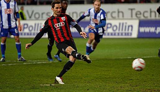 Stefan Leitl schoss den FC Ingolstadt per Elfmeter in Führung