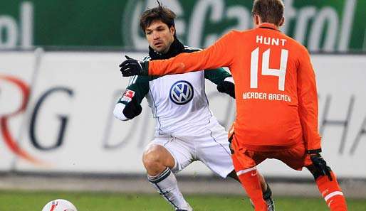 Hatte eine sehr erfolgreiche Zeit bei Werder Bremen: Wolfsburgs Brasilianer Diego