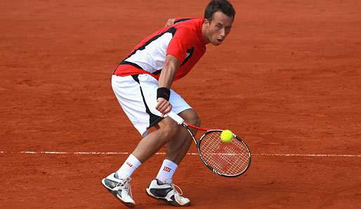 Bezwang seinen serbischen Kontrahenten in zwei Sätzen: Philipp Kohlschreiber