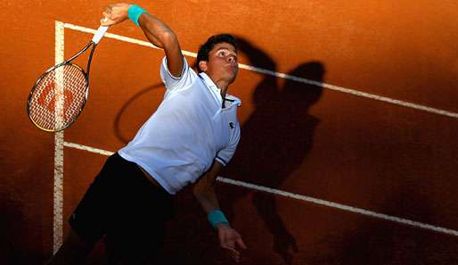 Shootingstar Milos Raonic hat in dieser Saison schon 438 Asse geschlagen 