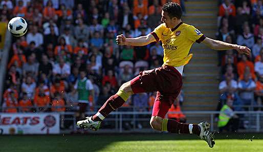 Robin van Persie könnte bald zum Topverdiener bei den Gunners aufsteigen 