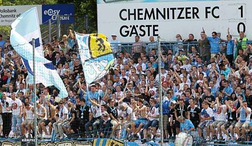 Der Chemnitzer FC spielt nächste Saison in Liga drei