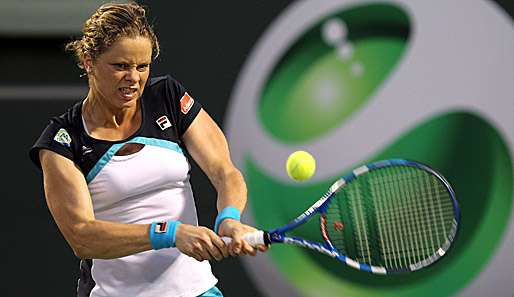 Kim Clijsters erlitt Anfang April auf einer Hochzeit eine Knöchelverletzung