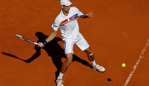 Der kampflose Erfolg gegen Fabio Fognini wird nicht in Novak Djokovics Siegesstatistik einfließen