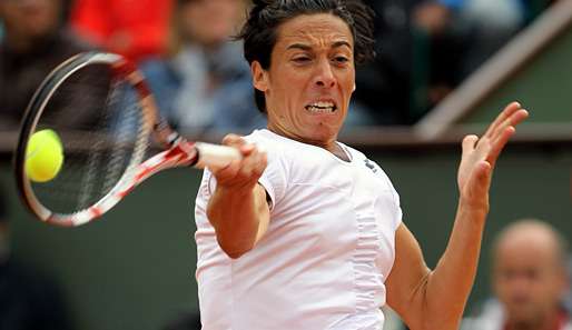 Bog einen 1:4-Rückstand im zweiten Satz noch um: Titelverteidigerin Francesca Schiavone