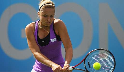 Sabine Lisicki steht beim Rasen-Turnier von Birmingham im Viertelfinale