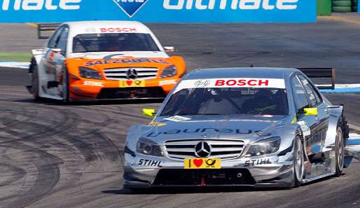 Ralf Schumacher startet auf dem Lausitzring aus der letzten Reihe, Bruno Spengler hat die Pole