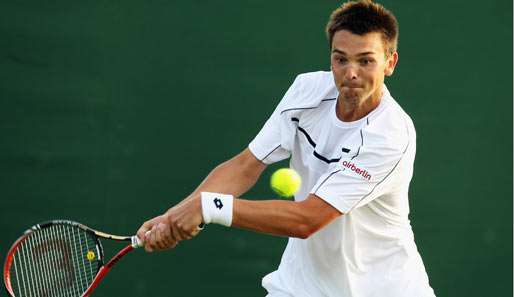 Qualifikant Andreas Beck scheiterte an Aufschlagriese Andy Roddick 