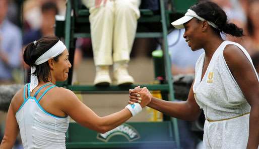 Venus Williams und Kimiko Date-Krumm liefert sich ein drei Stunden langes Spektakel