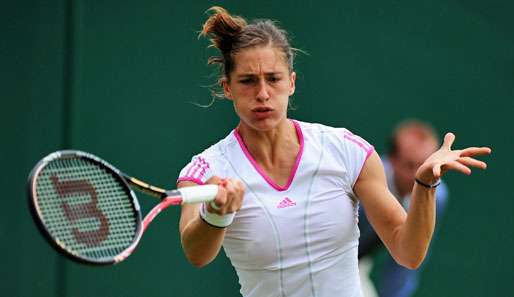 Andrea Petkovic setzte sich in der zweiten Runde gegen Stephanie Dubois durch