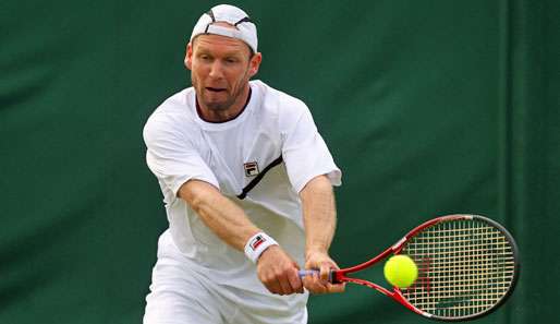 Rainer Schüttler ist in der zweiten Runde von Wimbledon an Feliciano Lopez gescheitert