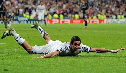 Madrids Angel di Maria scheint das Interesse von Manchester United geweckt zu haben