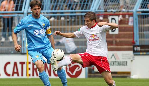 Benjamin Baier (r.) wechselt von RB Leipzig zu Darmstadt 98
