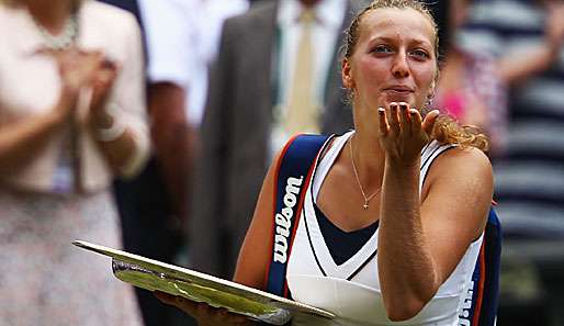 Wimbledonsiegerin Petra Kvitova geht in Bad Gastein nicht an den Start