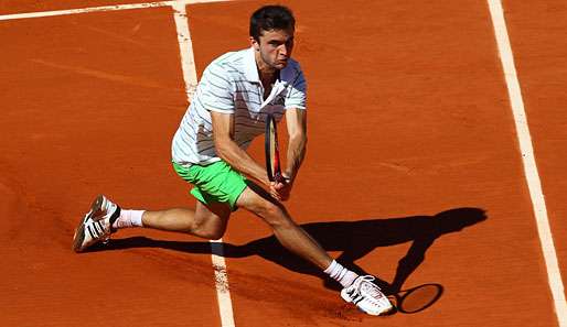 Gilles Simon ist am Stuttgarter Weissenhof bereits in Runde eins gescheitert