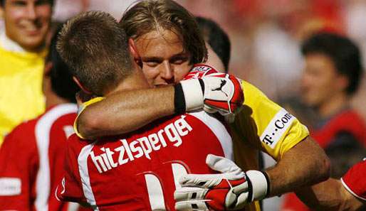 So ein Tag... Thomas Hitzlsperger und Timo Hildebrand holten mit dem VfB Stuttgart 2007 den Titel