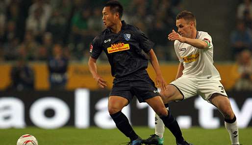 Steuerte in der vergangenen Saison beim VfL Bochum zehn Treffer bei: Chong Tese (l.)