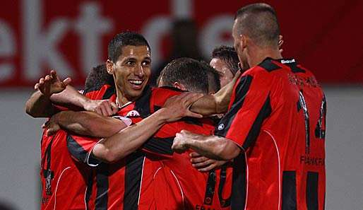 Karim Matmour und Alex Meier waren die Matchwinner der Eintracht am ersten Spieltag