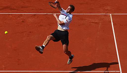 Florian Mayer ist beim Turnier in Hamburg ins Achtelfinale eingezogen