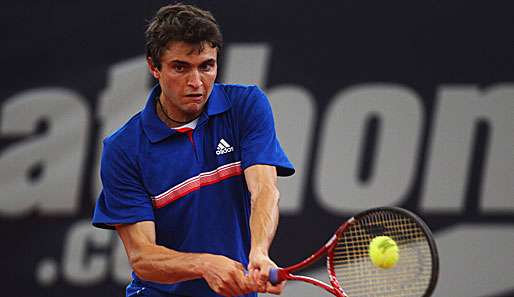 Der Franzose Gilles Simon gewann im Finale in Hamburg gegen Nicolas Almagro