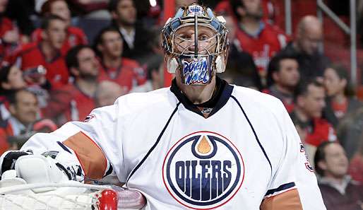 Muss wegen Trunkenheit am Steuer ins Gefängnis: Oilers-Goalie Nikolai Khabibulin