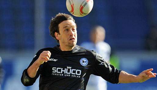 Markus Schuler holte mit Arminia Bielefeld in Unterzahl einen Punkt beim VfL Osnabrück